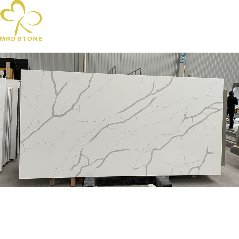 High Quality Factory Price Calacatta White Artificial Quartz Stone Slabs
