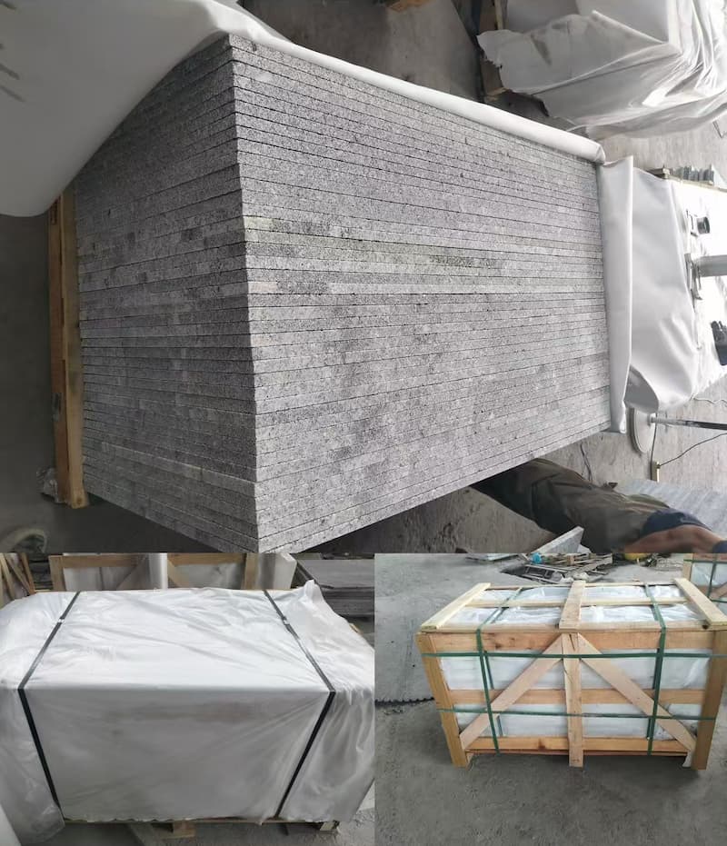 China Juparana Granite  Factory Package