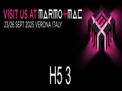 Стенд H5 3 на выставке Marmo+mac Stone Fair, Верона, Италия, 23–26 сентября 2025 г.