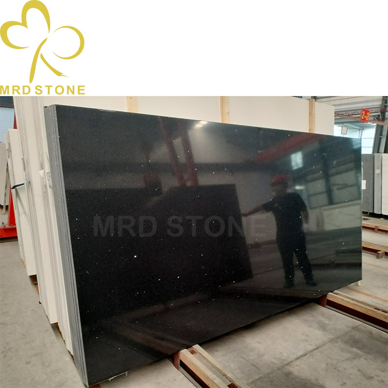 Acid Proof Black Artificial Quartz Stone